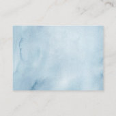 Coquette Parijse cafe Franse Blauwe Boeken voor ba Informatiekaartje (Achterkant)