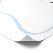 Coquette Parijse cafe Franse Momosa Bar Poster (Hoek)