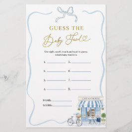 Coquette Parijse Cafe Guess De Baby Food Games