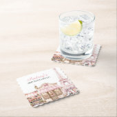 Coquette Paris Franse Parijse Cafe Verjaardag Kartonnen Onderzetters (Insitu)