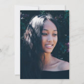 Coquette Pink Bow Cheers 21e verjaardag foto Kaart (Achterkant)