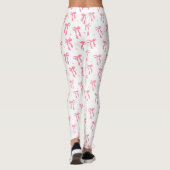 Coquette pink bow leggings (Achterkant)