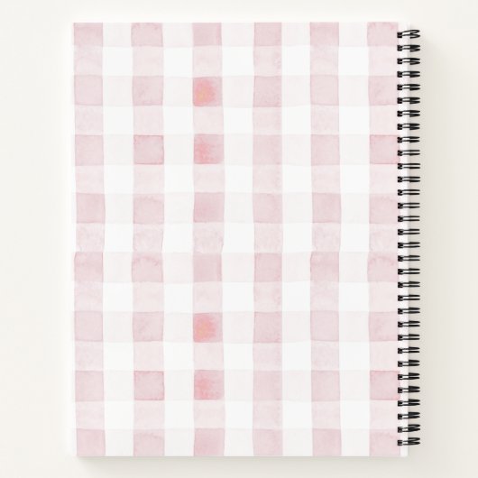 Coquette Pink Bow Ribbon Baby shower Gastboek Notitieboek (Achterkant)