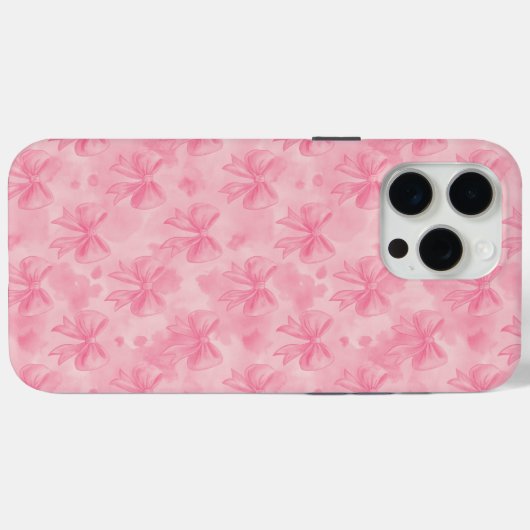 Coquette Pink Bows Case-Mate iPhone Case (Achterkant (horizontaal))