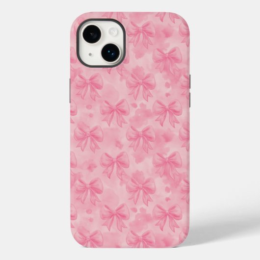 Coquette Pink Bows Case-Mate iPhone Case (Achterkant)