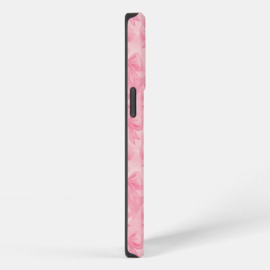 Coquette Pink Bows iPhone Hoesje (Rechterkant)