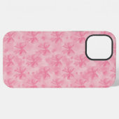 Coquette Pink Bows iPhone Hoesje (Achterkant horizontaal)