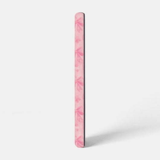 Coquette Pink Bows Samsung Galaxy Hoesje (Linkerkant)