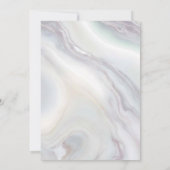 Coquette Pink Girl Baby shower Uitnodiging (Achterkant)