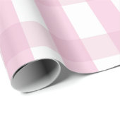 Coquette Pink Plaid Cadeaupapier (Rol Hoek)