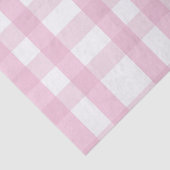 Coquette Pink Plaid Tissuepapier (Detail)