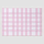 Coquette Pink Plaid Tissuepapier (Voorkant)