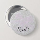 Coquette Pink sheer bows-Brides Button (Voorkant /achterkant)