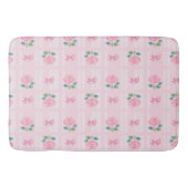 Coquette Plaid lint & Roos Roze Badmat (Voorkant)