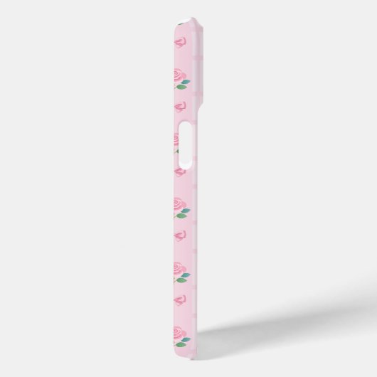 Coquette Plaid lint & Roos Roze Case-Mate iPhone Case (Achterkant / Rechts)