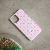 Coquette Plaid lint & Roos Roze Case-Mate iPhone Case