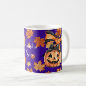 Coquette Pompoen Kruiden Halloween Koffiemok (Voorkant rechts)