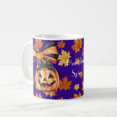 Coquette Pompoen Kruiden Halloween Koffiemok (Voorkant links)