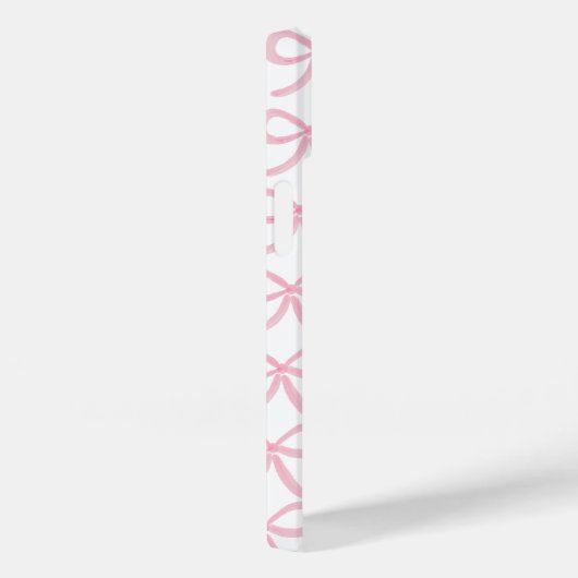 Coquette Preppy Roze Bogen Case-Mate iPhone Case (Achterkant / Rechts)