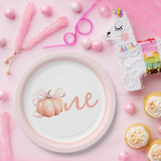 Coquette Pumpkin Paper Bord (Feest)