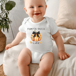 Coquette Pumpkin Patch Cutie Baby Bodysuit,  Romper