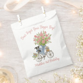 Coquette Puppy Verjaardagsfeest Traktassen Bedankzakje (Geknipt)