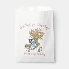 Coquette Puppy Verjaardagsfeest Traktassen Bedankzakje