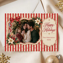 Coquette Retro Candy Streep Foto Kerstmis