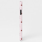 Coquette Ribbon Bows and Cherries phone case iPhone Hoesje (Rechterkant)