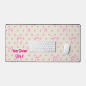 Coquette Ribbons & Stippen Aanpassen Slogan of Naa Bureaumat (Keyboard & Muis)