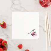 Coquette Roze Afsluitingsfeestje Servet (Insitu)
