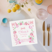 Coquette roze boog preppy meisje verjaardag