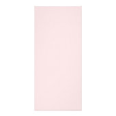 Coquette roze boog prijslijst rack kaart (Achterkant)