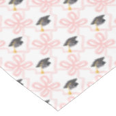 Coquette Roze Bow Afstuderen Tafelkleed (Gekanteld)