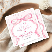 Coquette Roze Bow Love Shack Verjaardag Servet