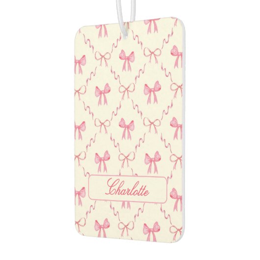 Coquette Roze Bow Luchtverfrisser (Links)