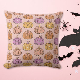 Coquette Roze Halloween Feestje Meisjesachtige Pom Kussen