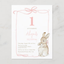 Coquette Roze Peter het Konijn Meisje 1e Verjaarda