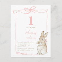 Coquette Roze Peter het Konijn Meisje 1e Verjaarda