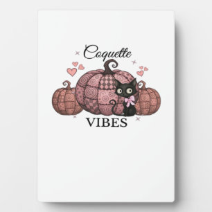 Coquette Roze Pompoen Kat Oversized T-shirt Fotoplaat