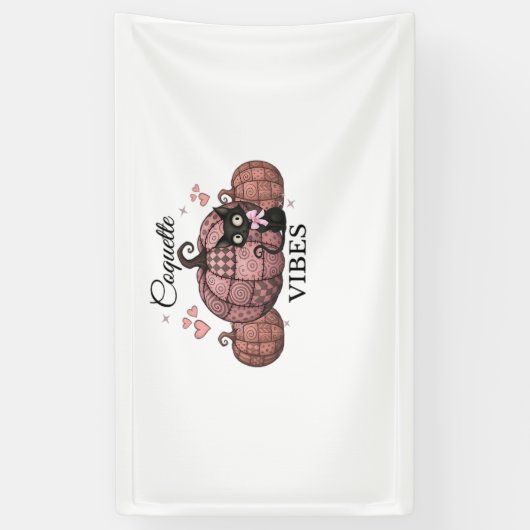 Coquette Roze Pompoen Kat Oversized T-shirt Spandoek (Verticaal)