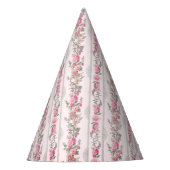 Coquette Roze Shabby Chick Love Shack Meisjesacht Feesthoedjes (Voorkant)