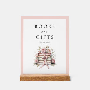 Coquette Roze Strik Boeken En Cadeaus Acryl Bord