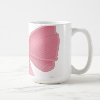 Coquette Roze Strik en Kersen Esthetische Collage  Koffiemok