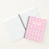 Coquette Roze Strik linten Persoonlijk Notitieboek (Binnen)