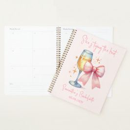 Coquette Roze Strik Meisjesavond Planner