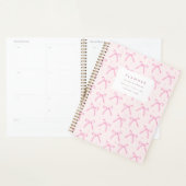 Coquette Roze Strik Moderne Planner (Display)