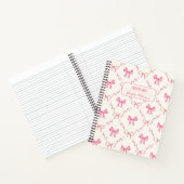 Coquette Roze Strik Notitieboek (Binnen)
