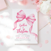 Coquette Roze Strik Verjaardag