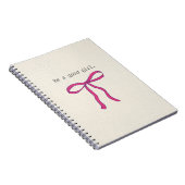 Coquette Roze Striking Aesthetic Notitieboek - Wee (Rechterzijde)
